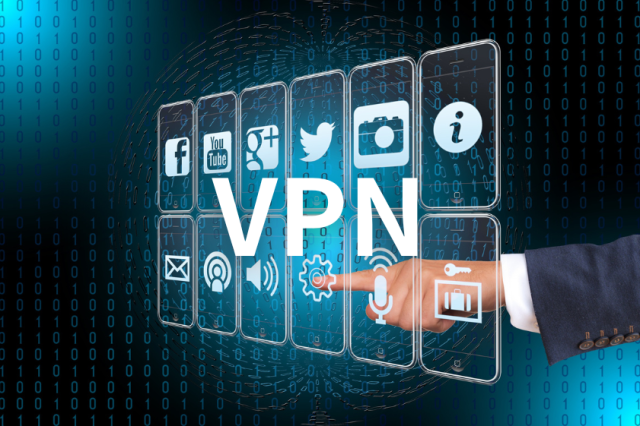 VPNの概念図
